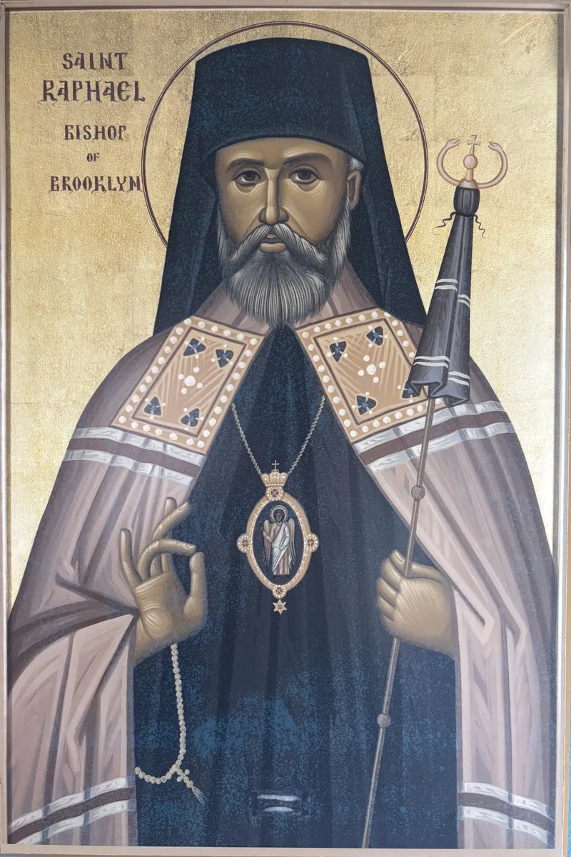 An icon of St. Raphael of Brooklyn